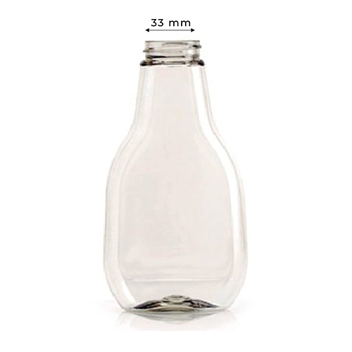 BOTELLA OVAL 280 ML CAJETA- 091132